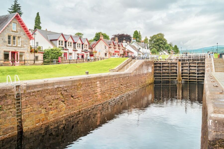From Inverness: Loch Ness and the Highlands Day Trip - Fort Augustus lunch and free time: canal watching with breathing room